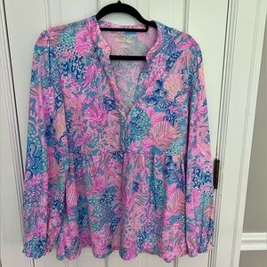 EUC Lilly Pulitzer Winona Top Large